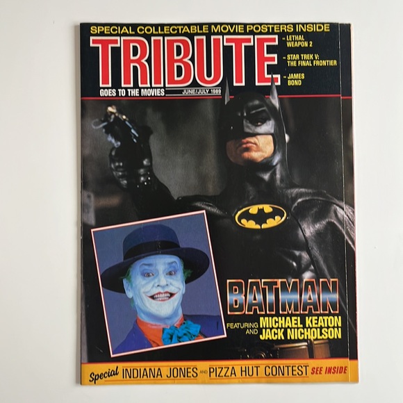 Tribute Goes To The Movies Magazine 89 Batman x2 /Batman Collectible Order Forms - Picture 6 of 13